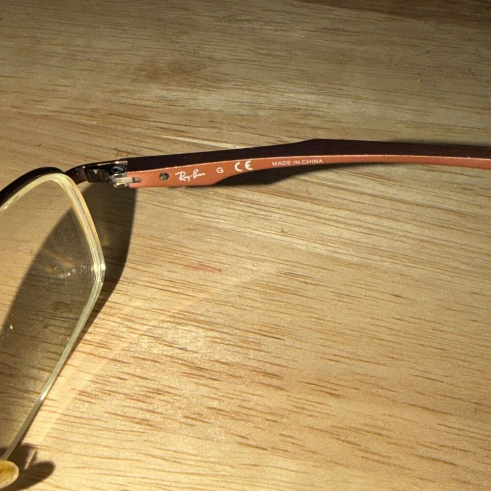 Ray Ban RB6133 2511 Brown Metal Eyeglasses Frame 51-19 140